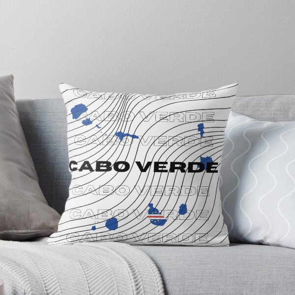 Item preview, Flag Map of Cabo Verde designed and sold by nyblydd.
