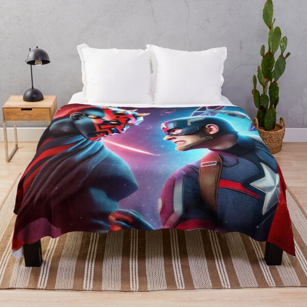 Item preview, Captain America VS Darth Maul designed and sold by ArtGeekStore.