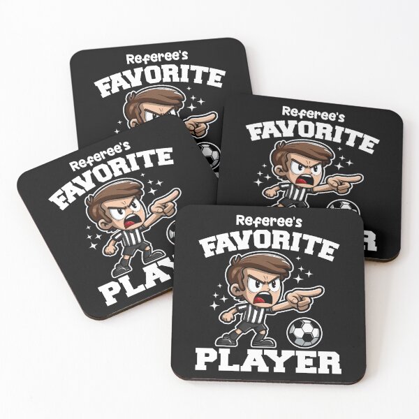 Item preview, REFEREE'S FAVORITE PLAYER - SOCCER GIFT designed and sold by KEF Custom.