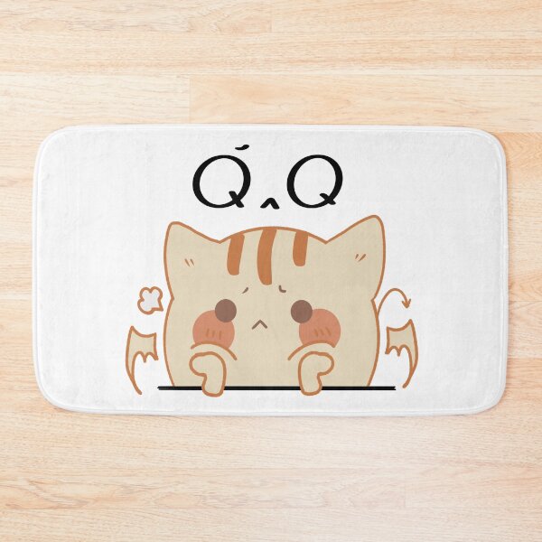 Item preview, Sadness Ghost Cat Pocky with Kaomoji designed and sold by ImhStephanie421.