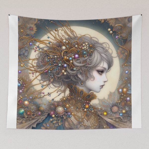 Item preview, Pearl Girl designed and sold by Beyondnote-Art.