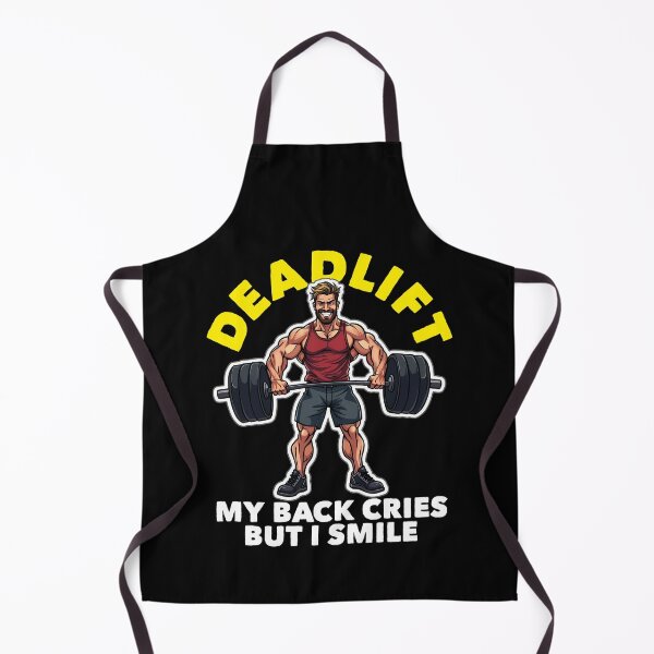Item preview, DEADLIFT, MY BACK CRIES BUT I SMILE - WEIGHT LIFTING GIFT designed and sold by KEF Custom.