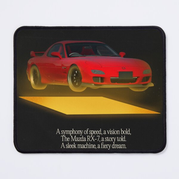Aperçu de l'œuvre Mazda RX-7 Vintage créée et vendue par aliigal.