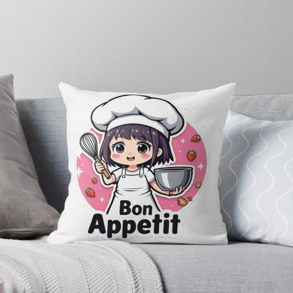 Item preview, Anime Chef Girl - Bon Appétit designed and sold by duke818.