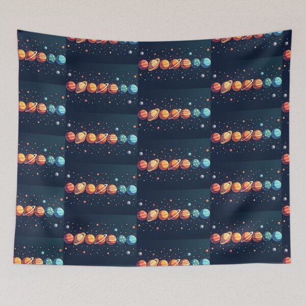 Item preview, Cosmos and 7 Planets  designed and sold by MigWhimsy.