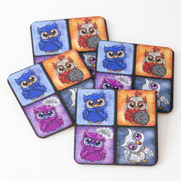 Item preview, Toltec Owls designed and sold by Themys24.