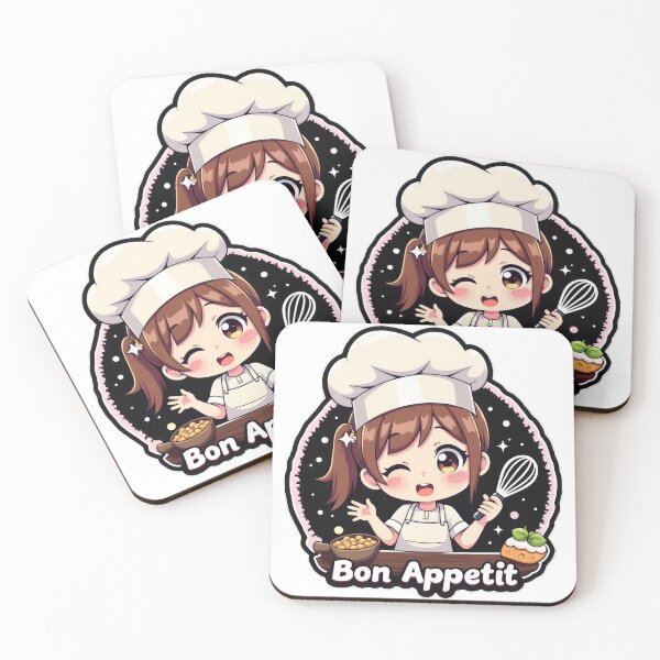 Item preview, Anime Chef Girl - Bon Appétit designed and sold by duke818.