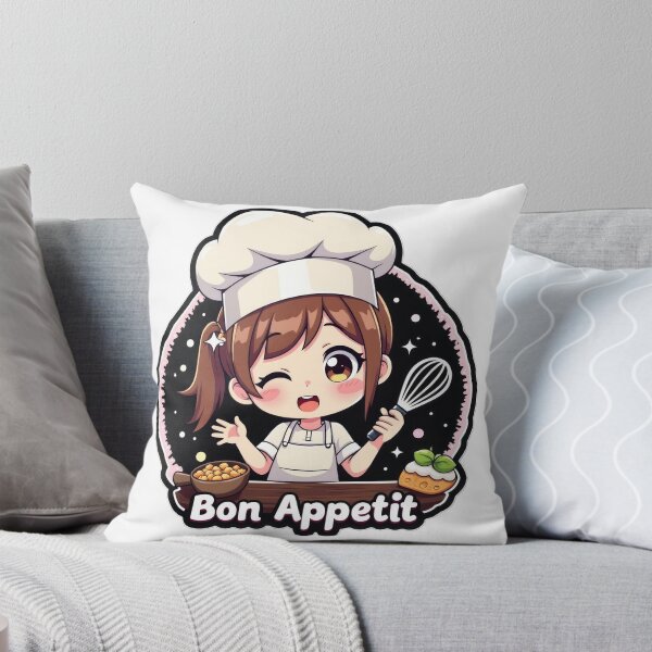 Item preview, Anime Chef Girl - Bon Appétit designed and sold by duke818.