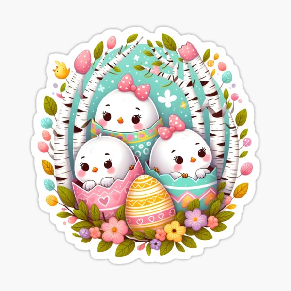 Item preview, Easter Birches designed and sold by Azrora.