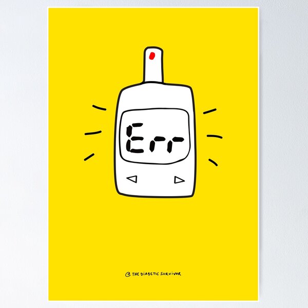 Item preview, Type 1 Diabetic : Terror Error Diabetes designed and sold by thediabeticsurvivor.