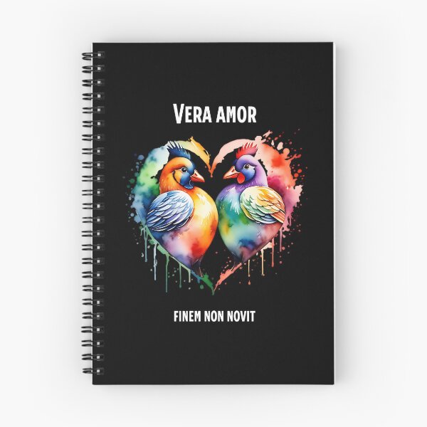 Item preview, Vera amor finem non novit - wise saying in Latin designed and sold by Pflugart.