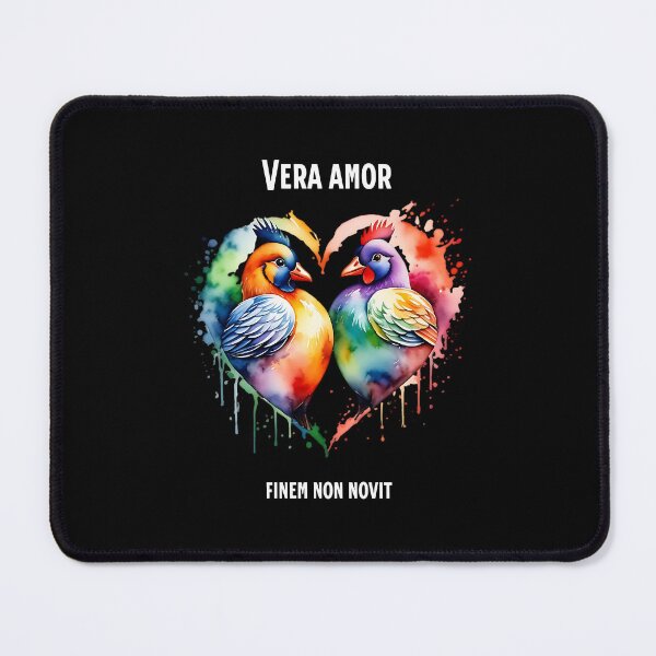 Item preview, Vera amor finem non novit - wise saying in Latin designed and sold by Pflugart.