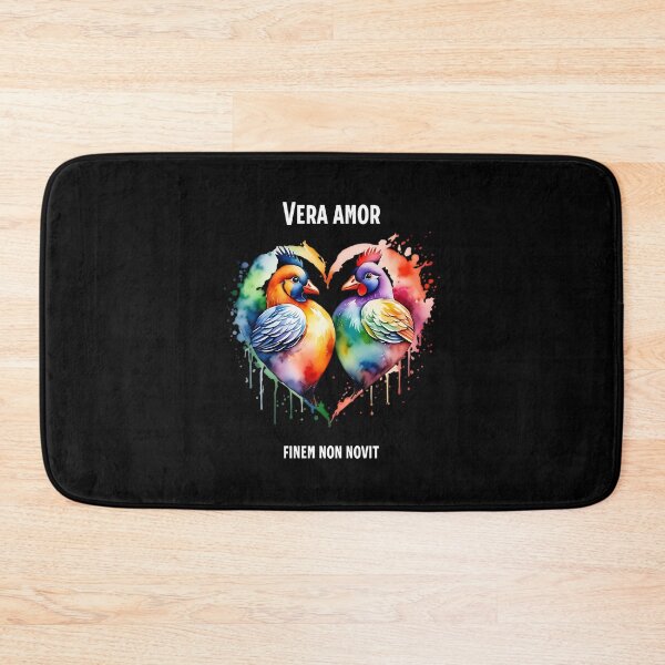Item preview, Vera amor finem non novit - wise saying in Latin designed and sold by Pflugart.
