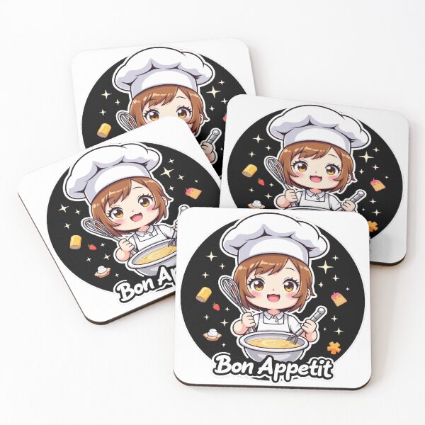 Item preview, Anime Chef Girl - Bon Appétit designed and sold by duke818.