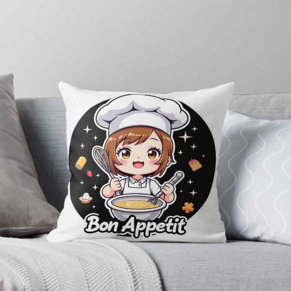 Item preview, Anime Chef Girl - Bon Appétit designed and sold by duke818.