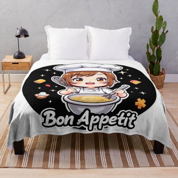 Item preview, Anime Chef Girl - Bon Appétit designed and sold by duke818.