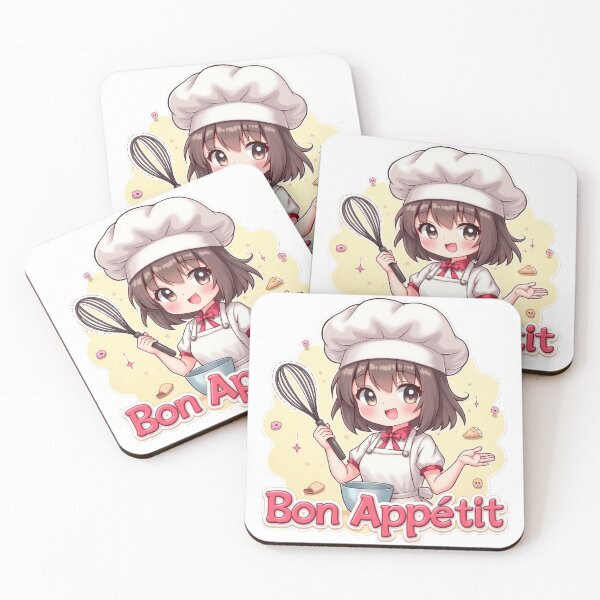 Item preview, Anime Chef Girl - Bon Appétit designed and sold by duke818.