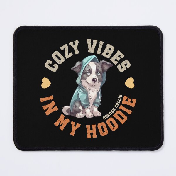 Item preview, Border Collie In Cozy Hooded Sweater Cute Scottish Dog Quote designed and sold by eclecTEEq.