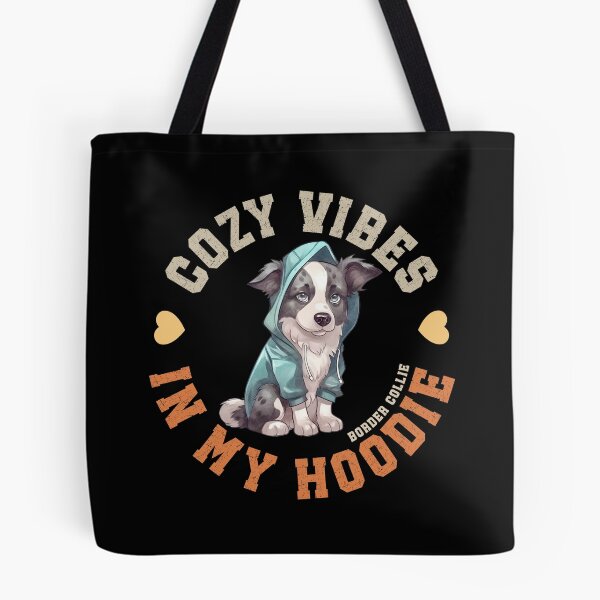 Item preview, Border Collie In Cozy Hooded Sweater Cute Scottish Dog Quote designed and sold by eclecTEEq.