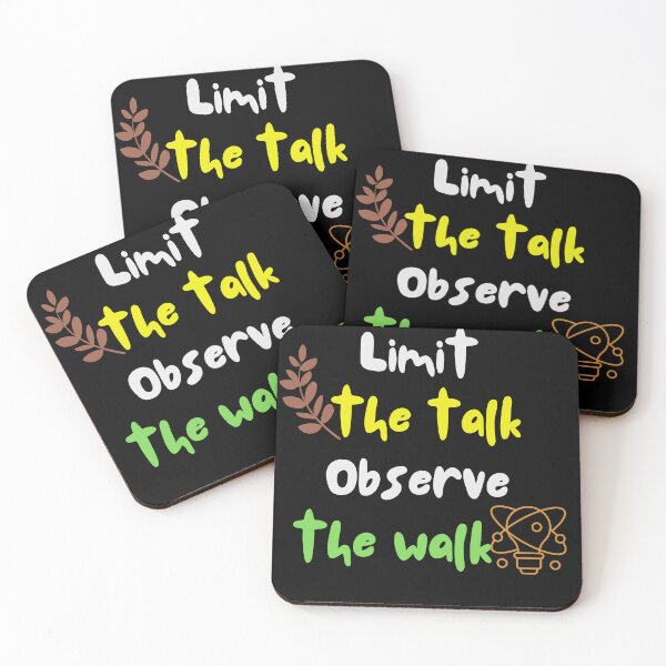 Item preview, Limit the Talk, Observe the Walk – Actions Reveal Truth designed and sold by ipot.
