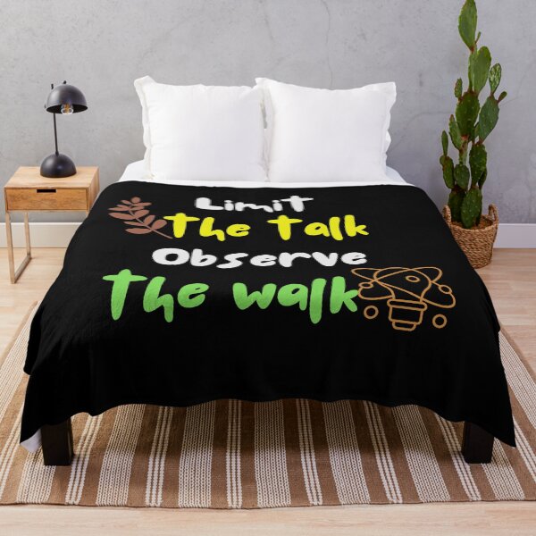 Item preview, Limit the Talk, Observe the Walk – Actions Reveal Truth designed and sold by ipot.