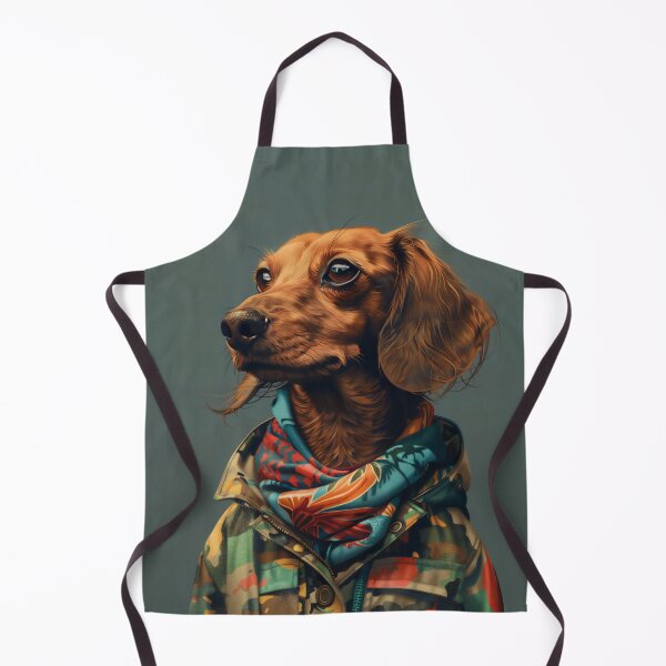 Item preview, Stylish Dachshund Portrait designed and sold by junkydotcom.