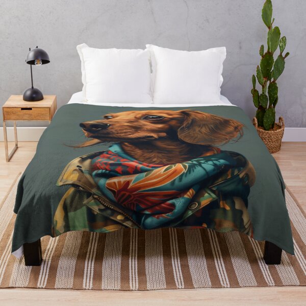 Item preview, Stylish Dachshund Portrait designed and sold by junkydotcom.