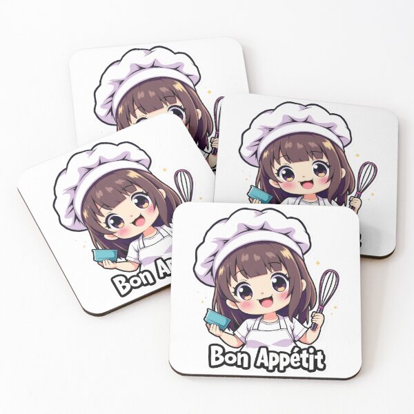 Item preview, Anime Chef Girl - Bon Appétit designed and sold by duke818.