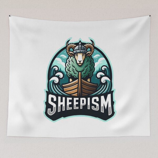 Item preview, Sheepism logo 60 designed and sold by Thpoar.