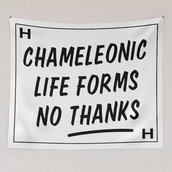 Item preview, Chameleonic Life forms NO THANKS! designed and sold by Luke Labatlus.