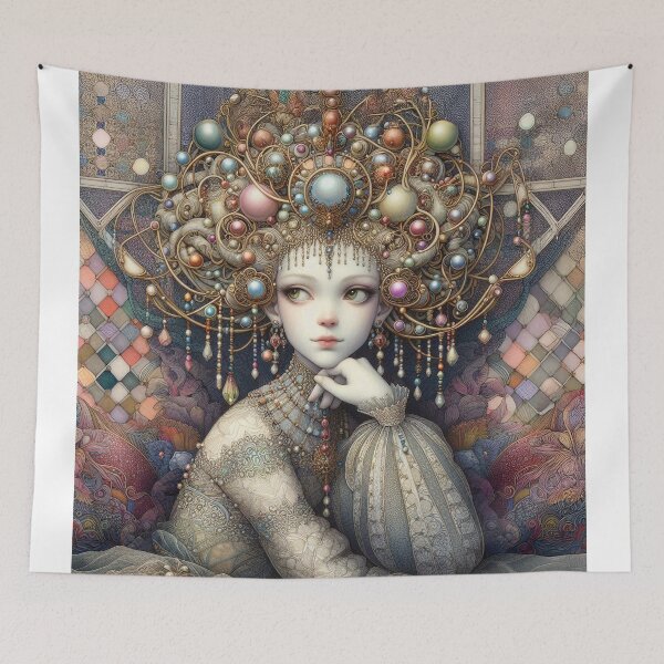 Item preview, Pearl Girl designed and sold by Beyondnote-Art.