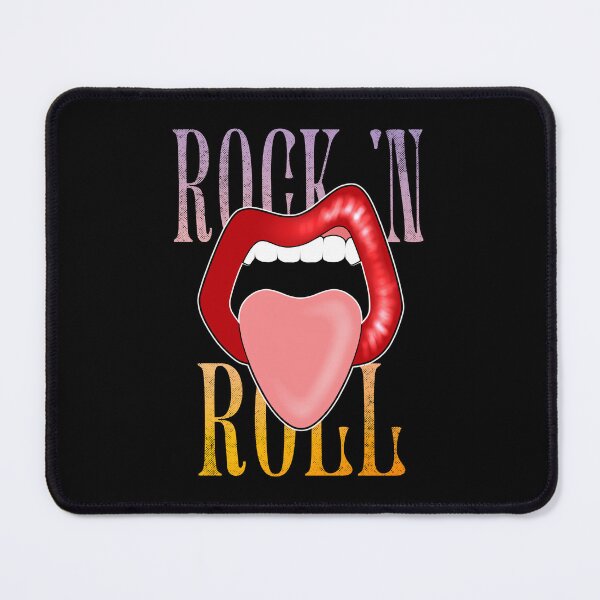 Item preview, Rock And Roll Red Lips Tongue Sticking Out designed and sold by ObsidianDaz.