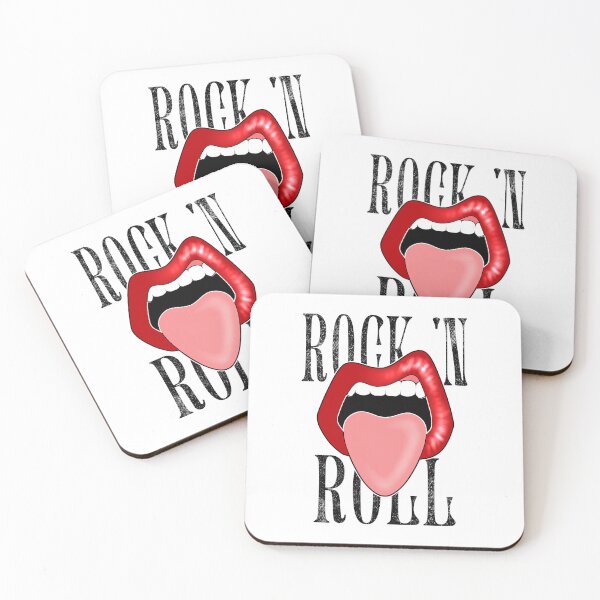 Item preview, Rock And Roll Red Lips Tongue Sticking Out designed and sold by ObsidianDaz.