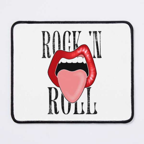 Item preview, Rock And Roll Red Lips Tongue Sticking Out designed and sold by ObsidianDaz.