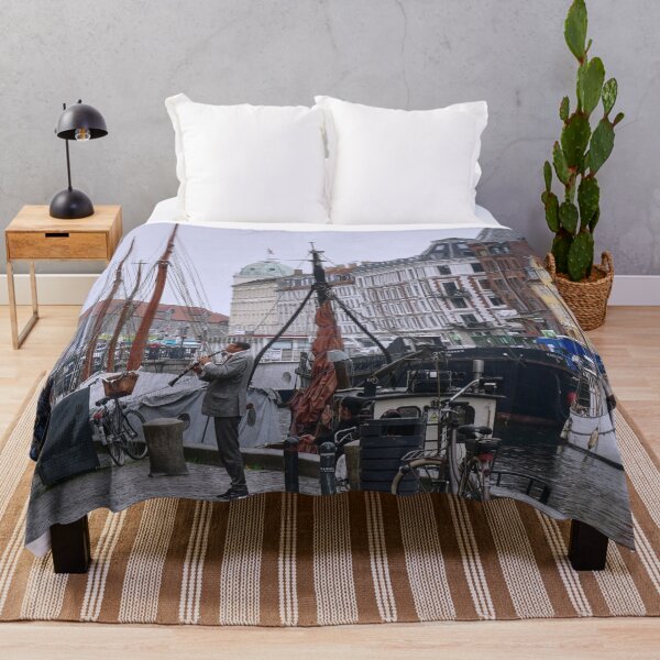 Item preview, Musician on Canalside Copenhagen designed and sold by jalfc46.