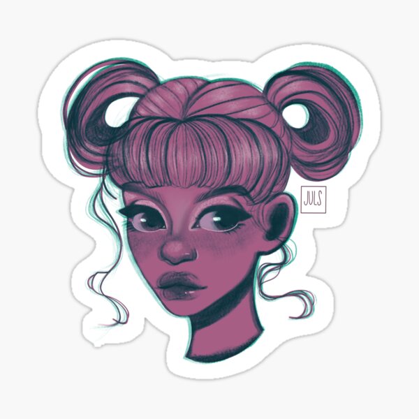 Vista previa del artículo con la obra «chicle», diseñado y vendido por Julescmdesigns.