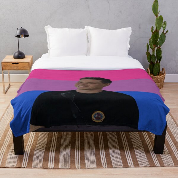 Item preview, evan buckley bi flag designed and sold by imcomingtothecottage.