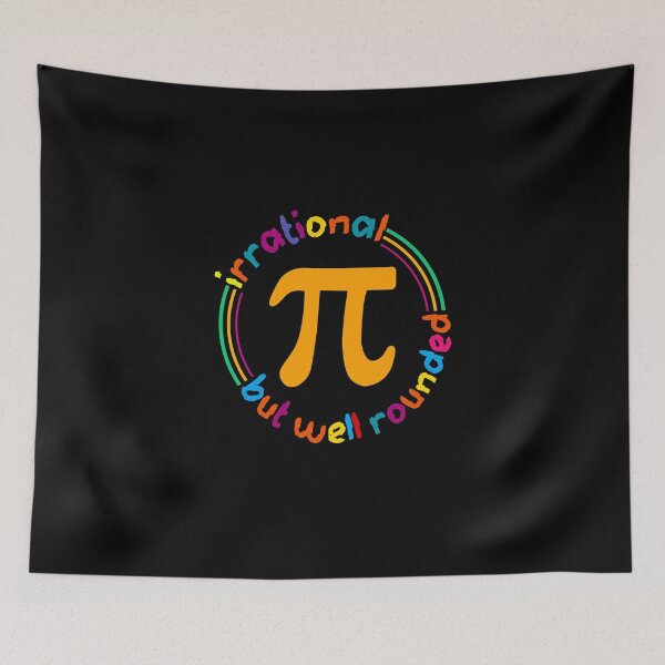 Item preview, irrational but well rounded pi day designed and sold by KillianGrantM.