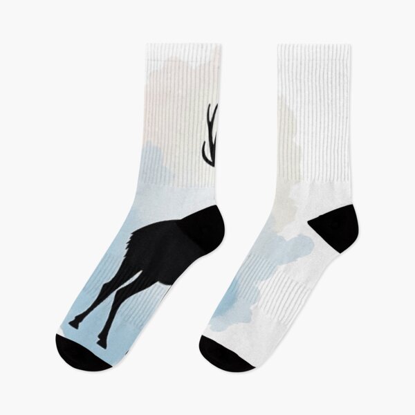 Item preview, Majestic Deer Silhouette: Serene Nature Art Design designed and sold by CosyCush.