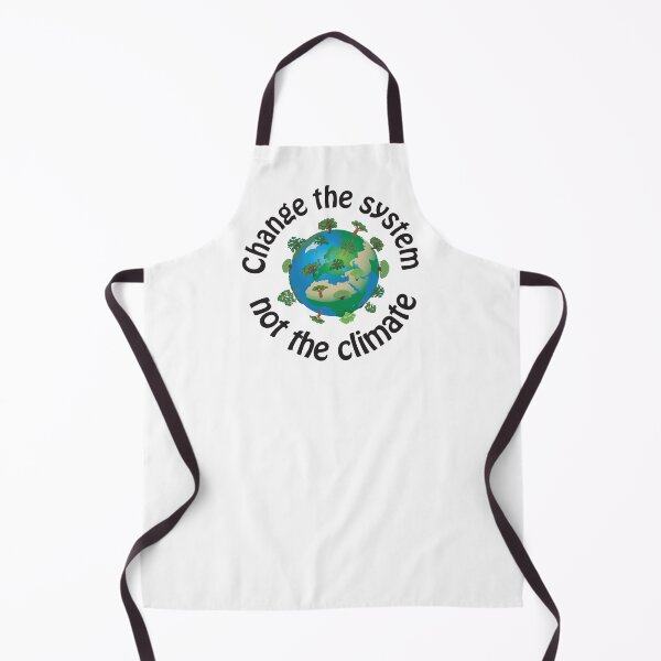 Item preview, Change the system, not the climate_ white font designed and sold by Line2Rhyme.