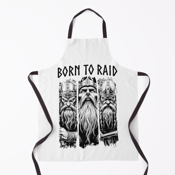 Item preview, Born To Raid Viking Warrior Norse Mythology Valhalla designed and sold by GrandeDuc.