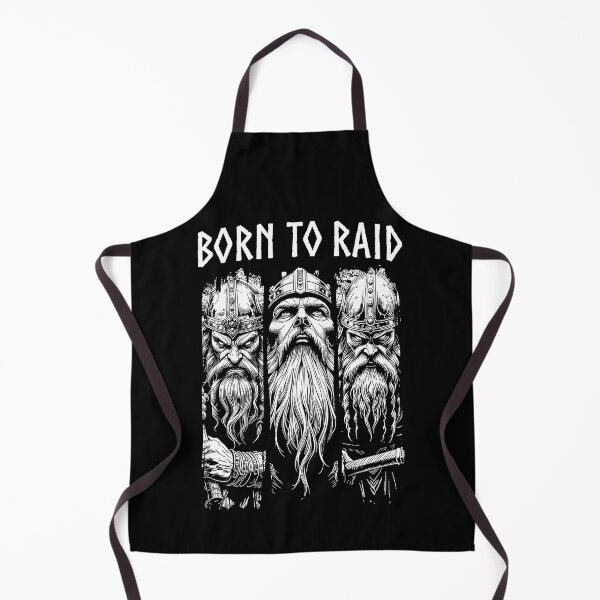 Item preview, Born To Raid Viking Warrior Norse Mythology Valhalla designed and sold by GrandeDuc.