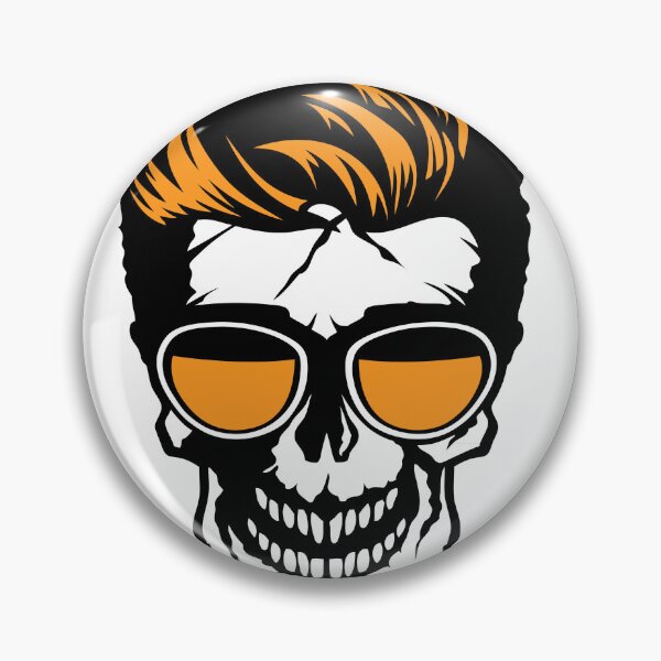 Item preview, hipster skull head sunglasses hairstyle designed and sold by Achille3777.