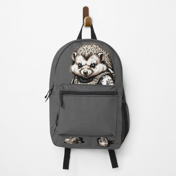 Item preview, Hedgehog modern soldier. Military grunge style design. designed and sold by twisted-dot.