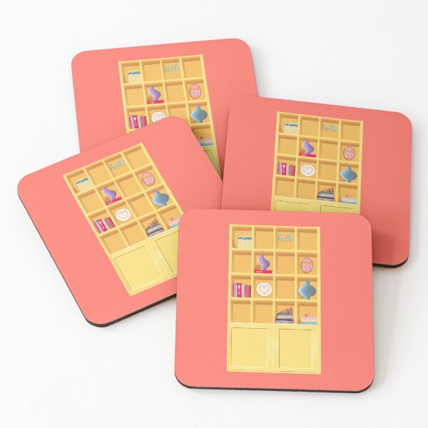 Item preview, Yellow bookshelf designed and sold by Ludmila Vago.