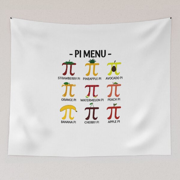 Item preview, Menú Pi, feliz día Pi designed and sold by KillianGrantM.