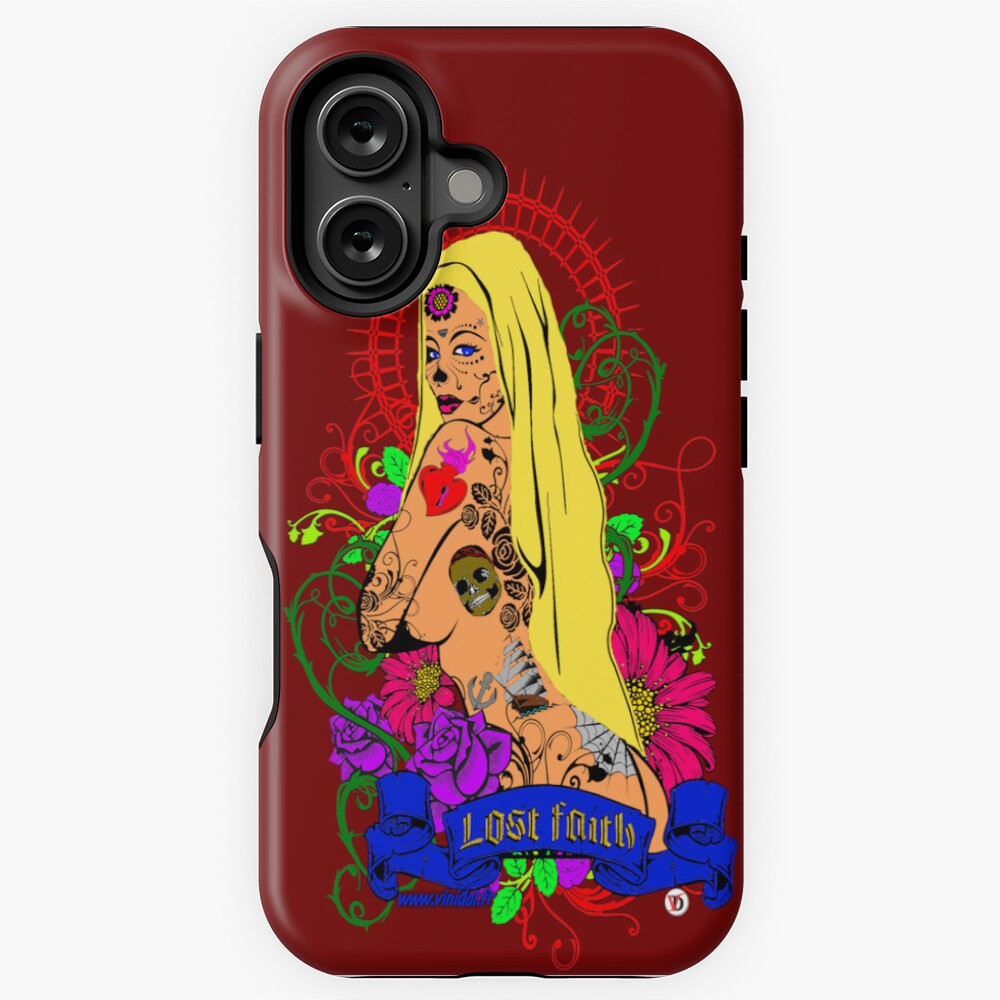 Aperçu de l'œuvre Coque antichoc iPhone créée et vendue par Vinidal.