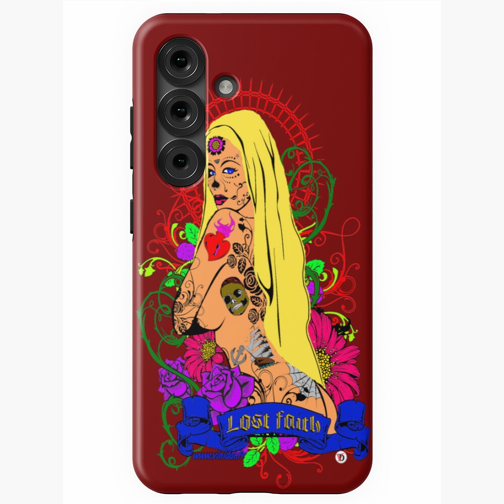 Aperçu de l'œuvre Coque antichoc Samsung Galaxy créée et vendue par Vinidal.