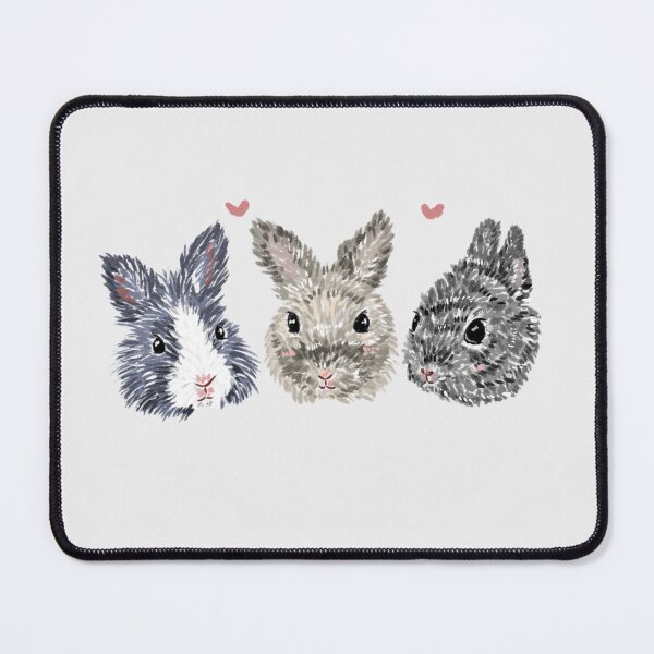 Item preview, Adorable Trio: Cute Bunny designed and sold by TachiHanchi.