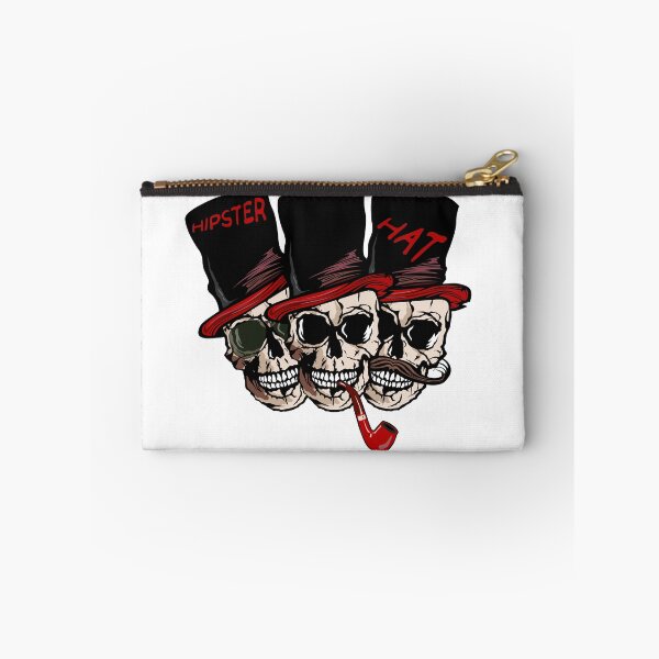 Item preview, skull hipster skull mustache hat pipe sunglasses group designed and sold by Achille3777.